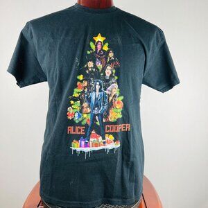 Alice Cooper Band Holiday Christmas Tree XL T-Shirt Shirt